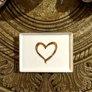 ❣️Porcelain Heart Trinket tray❣️